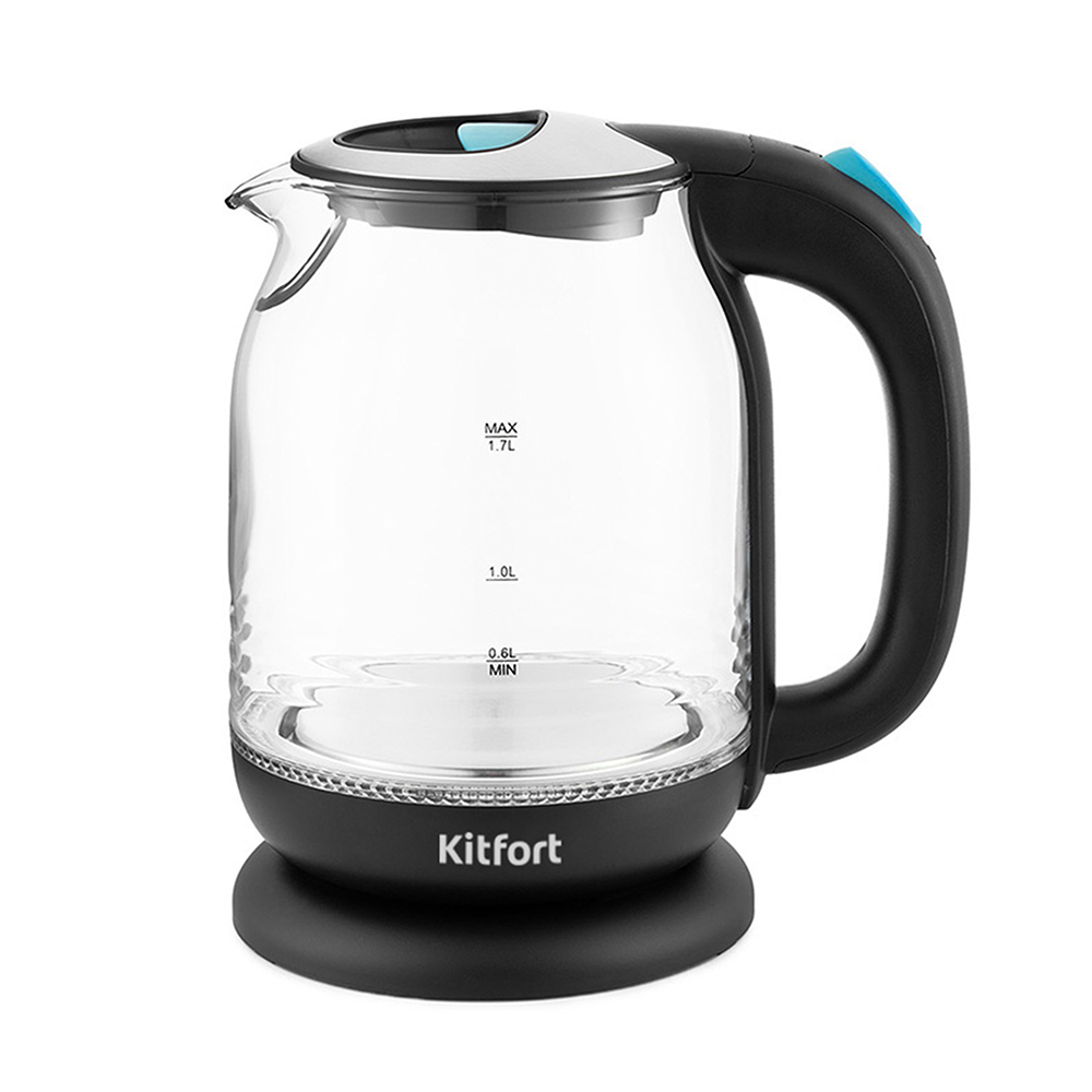 Чайник электрический Kitfort KT-654-1 1.7 л черный