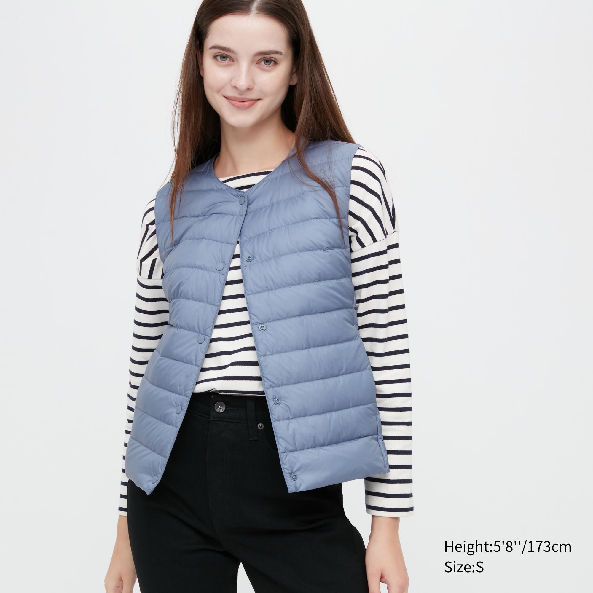 Утепленный жилет женский UNIQLO 453275COL62 синий XS (доставка из-за рубежа)