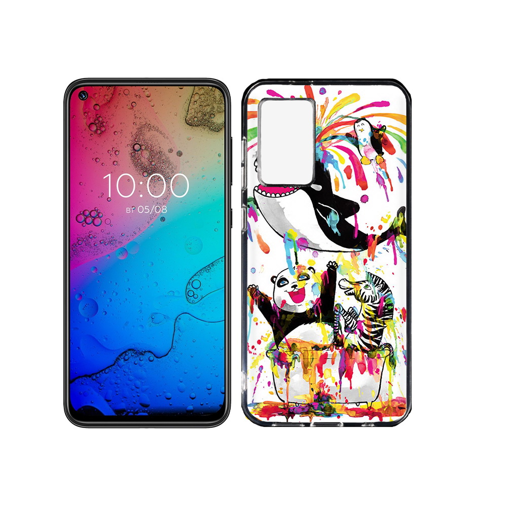 

Чехол MyPads Tocco для BQ Aurora Хиппи кит, Прозрачный, Tocco