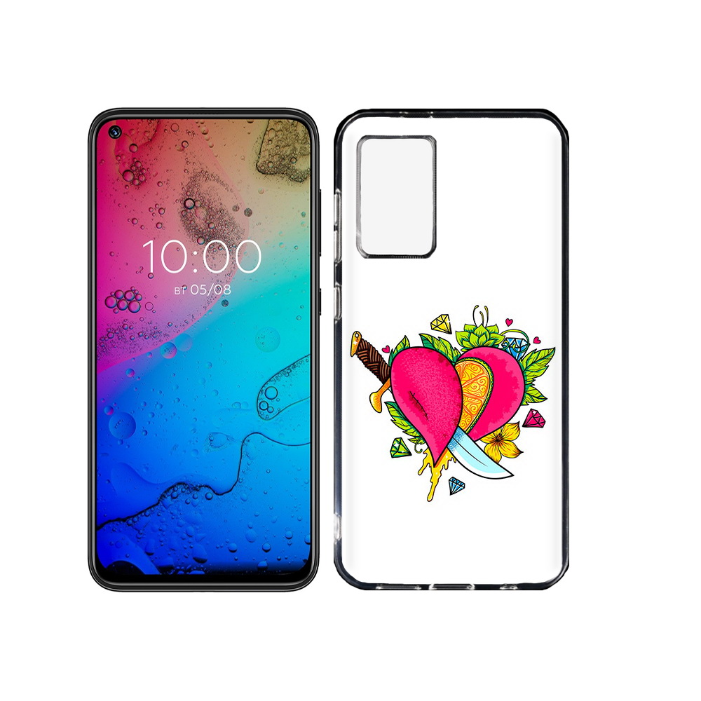 

Чехол MyPads Tocco для BQ Aurora Фруктовое сердце, Прозрачный, Tocco