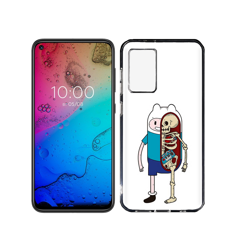 

Чехол MyPads Tocco для BQ Aurora Финн скелет, Прозрачный, Tocco