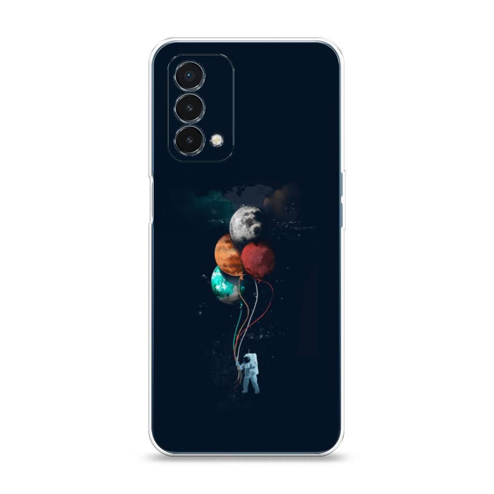 

Чехол на OnePlus Nord N200 5G0 5G "Космонавт с шариками", Разноцветный, 152250-4