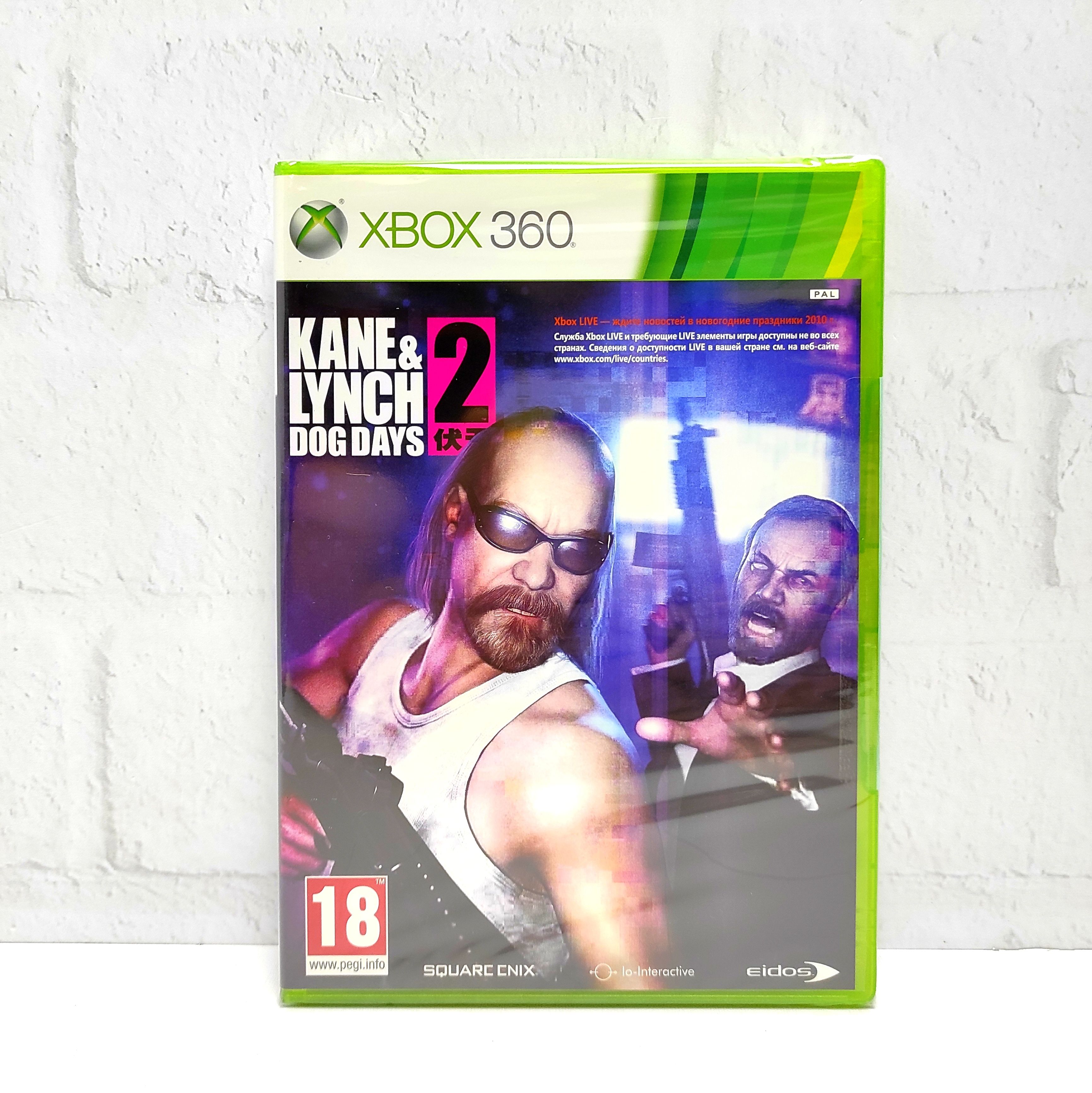 

Игра Kane & Lynch 2 Dog Days Xbox 360, Kane & Lynch 2 Dog Days