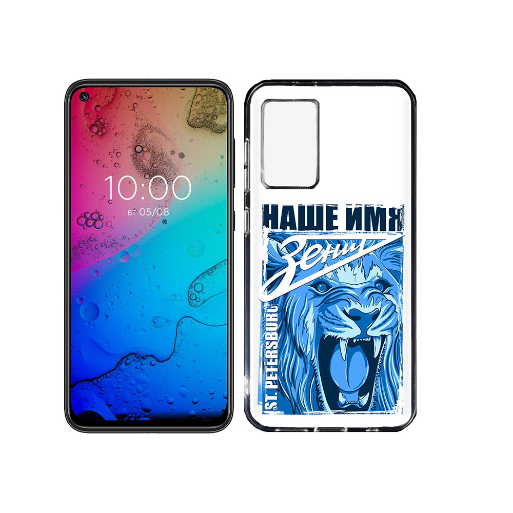 

Чехол MyPads Tocco для BQ Aurora ФК наше имя зенит, Прозрачный, Tocco