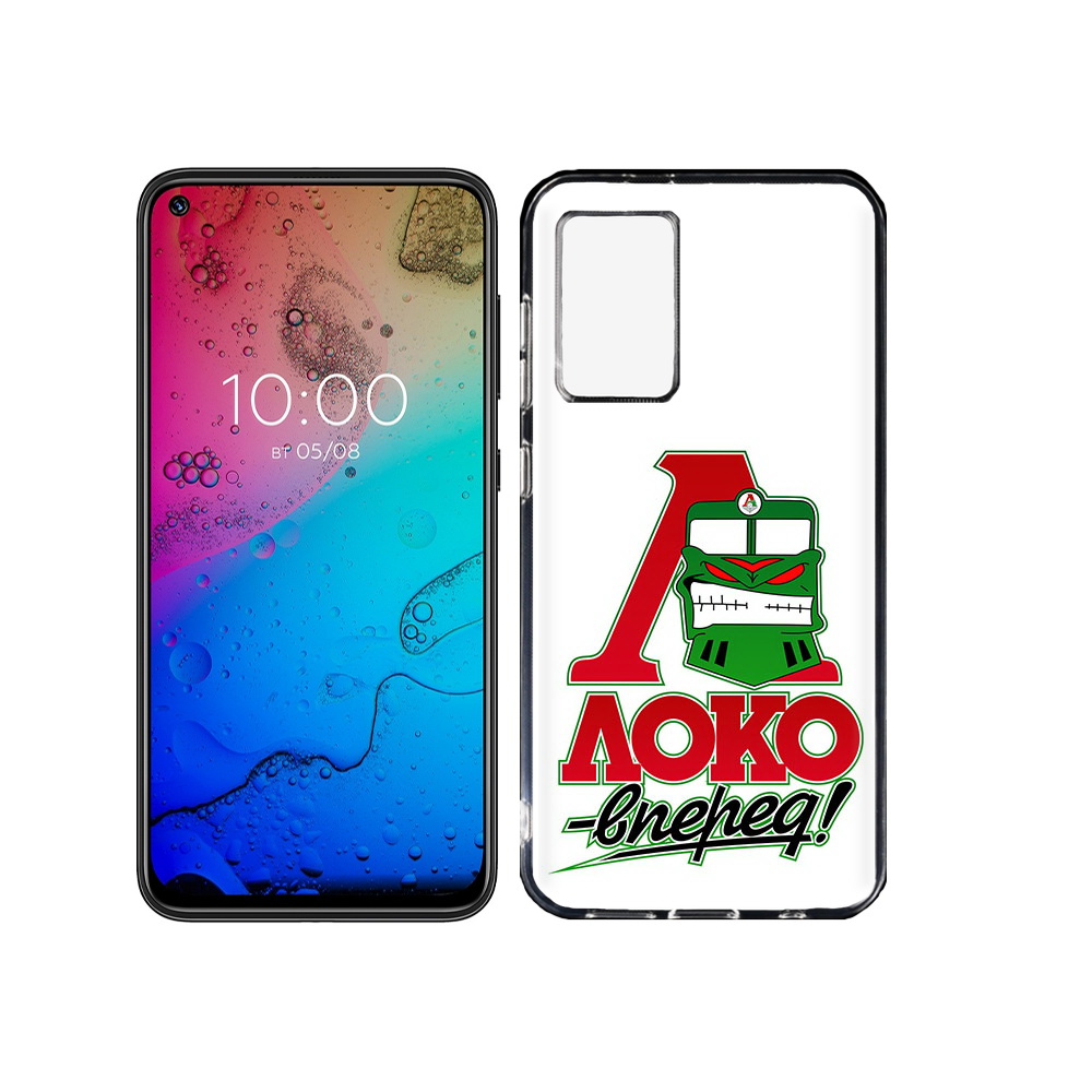 

Чехол MyPads Tocco для BQ Aurora ФК локо вперед, Прозрачный, Tocco