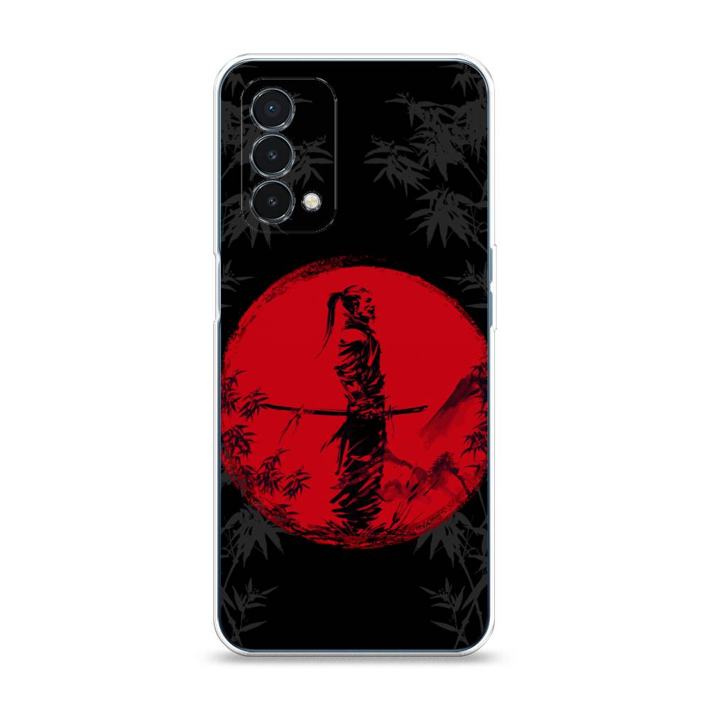 

Чехол на OnePlus Nord N200 5G0 5G "Самурай на красном фоне", Черный;красный;серый, 152250-4