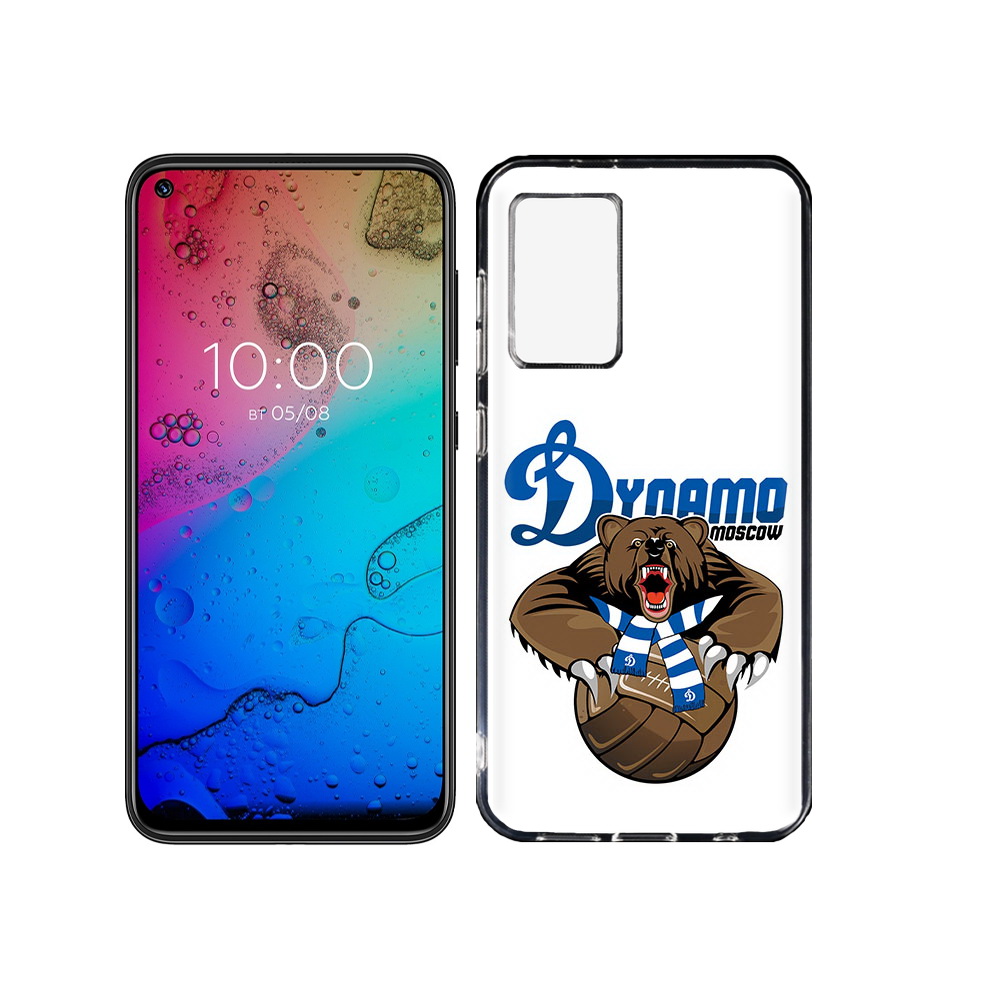 

Чехол MyPads Tocco для BQ Aurora ФК Динамо медведь, Прозрачный, Tocco