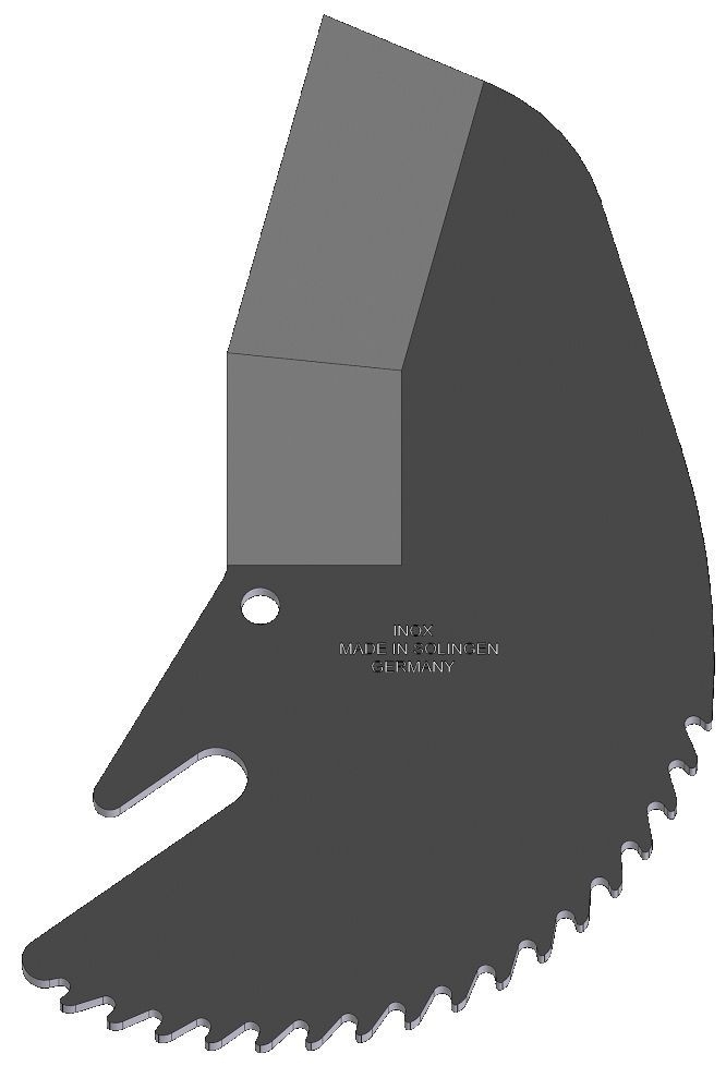 

Запасное лезвие для ножниц Zenten 5063-1 (63 мм)