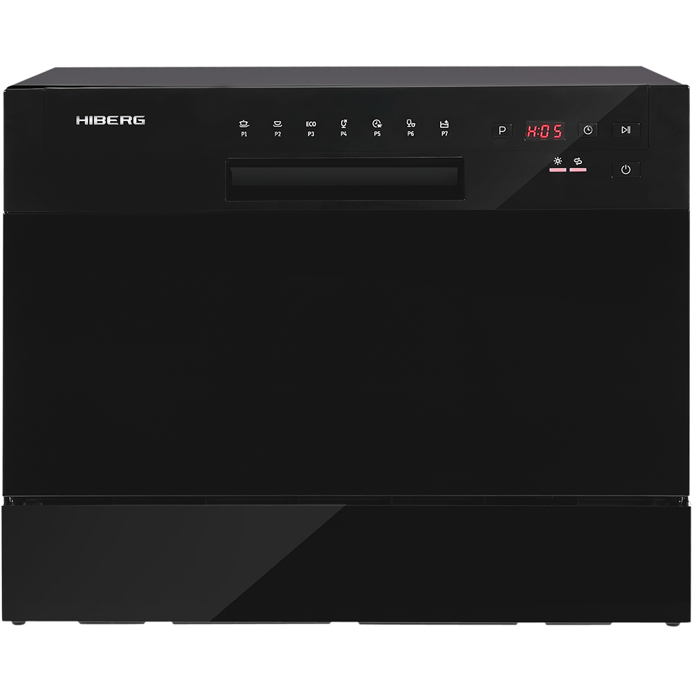 Посудомоечная машина Hiberg T56 615 черный 81 8 х 59 8 х 55 см а 8 программ wi fi электронное управление 13 комплектов посуды инвертер