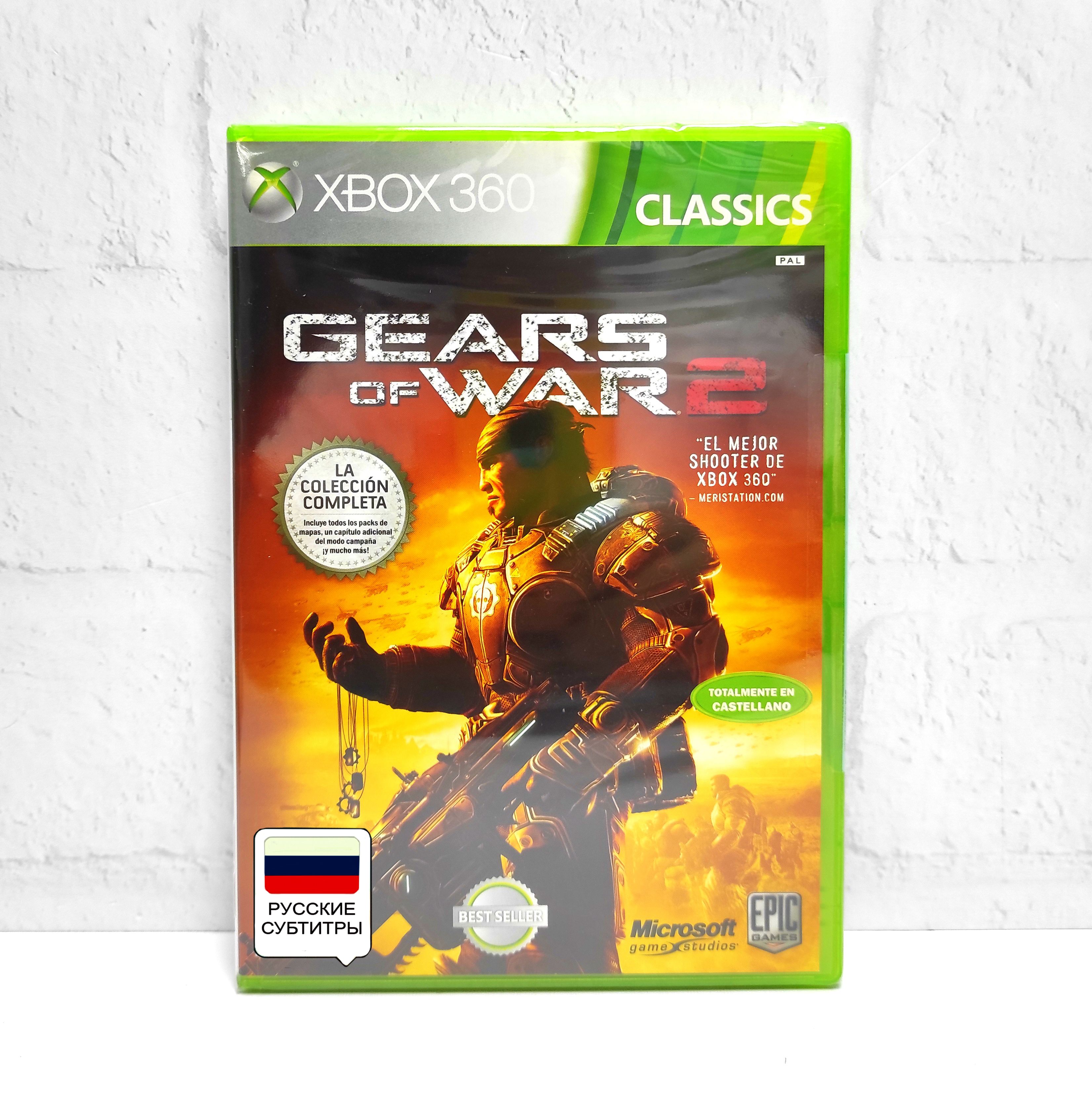 

Игра Gears of War 2 Русские субтитры Xbox 360, Gears of War 2 Русские субтитры