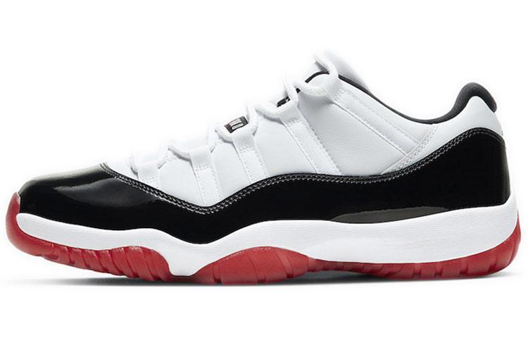 

Кроссовки унисекс Jordan Air Jordan 11 retro low concord bred разноцветные 43 EU, Разноцветный, Air Jordan 11 retro low concord bred