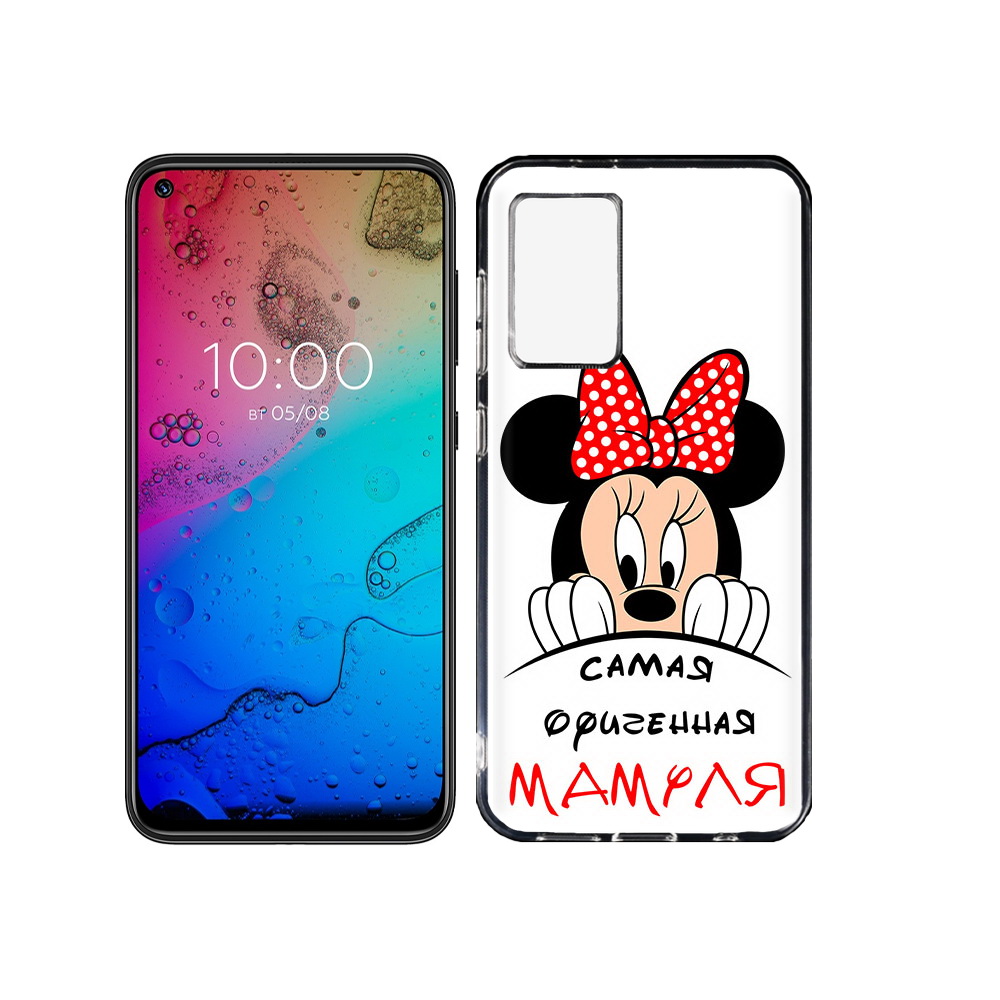

Чехол MyPads Tocco для BQ Aurora Самая лучшая мамуля Мини Маус, Прозрачный, Tocco