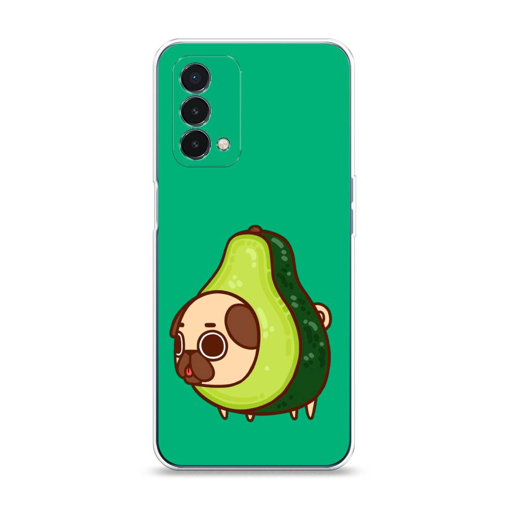 

Чехол на OnePlus Nord N200 5G "Мопс авокадик", Зеленый, 152250-1
