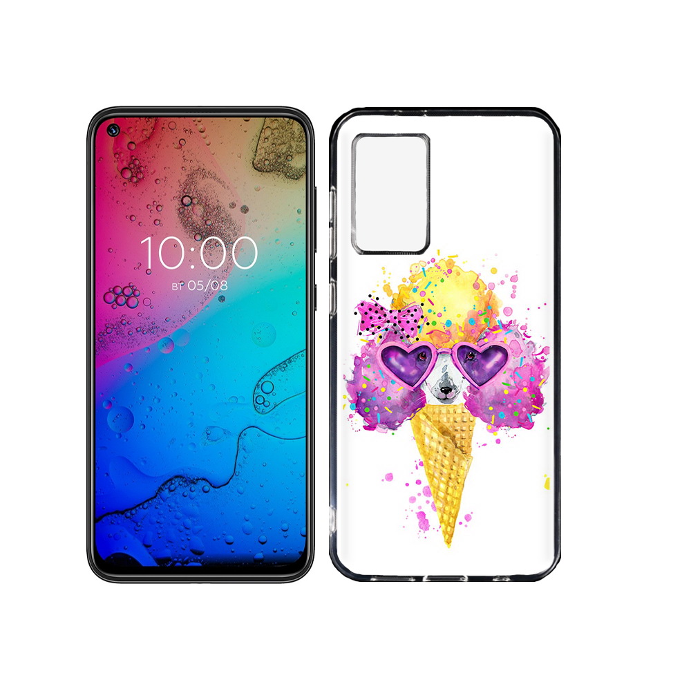 

Чехол MyPads Tocco для BQ Aurora Рожок, Прозрачный, Tocco