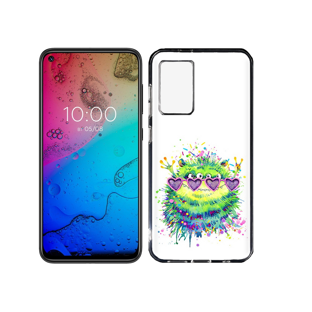 

Чехол MyPads Tocco для BQ Aurora Пушистый персонаж, Прозрачный, Tocco