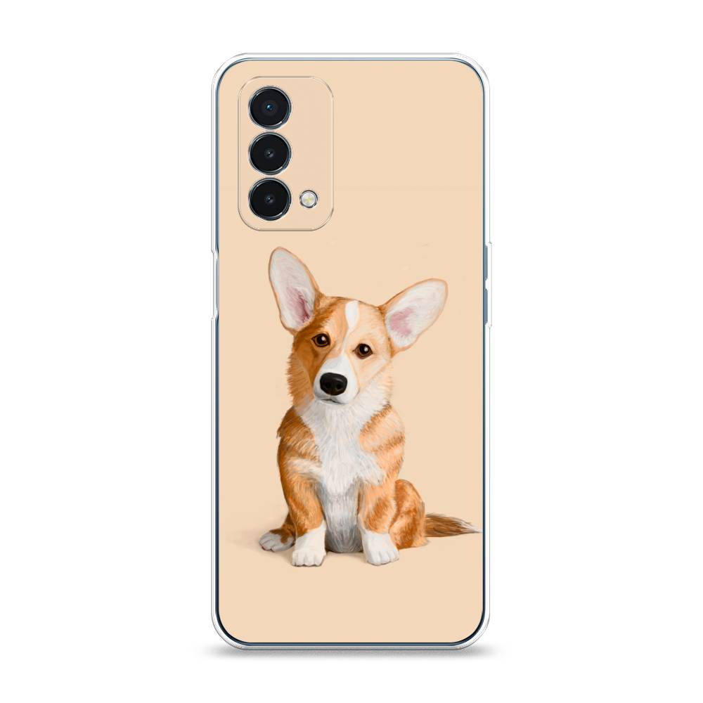 

Чехол на OnePlus Nord N200 5G "Грустный Корги", Коричневый;бежевый, 152250-1
