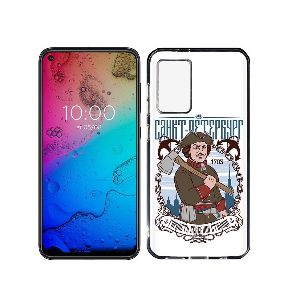 

Чехол MyPads Tocco для BQ Aurora Петр первый, Прозрачный, Tocco