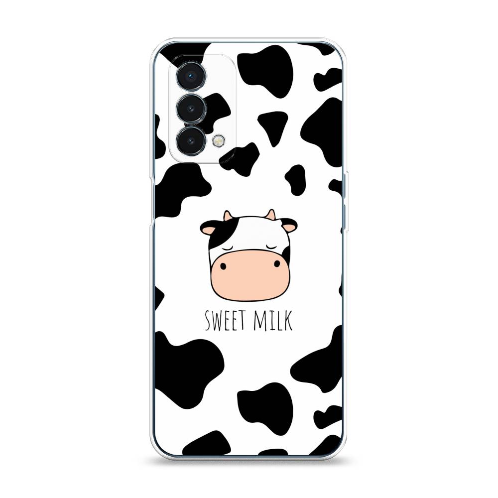 

Чехол на OnePlus Nord N200 5G "Sweet milk", Розовый;белый;черный, 152250-1