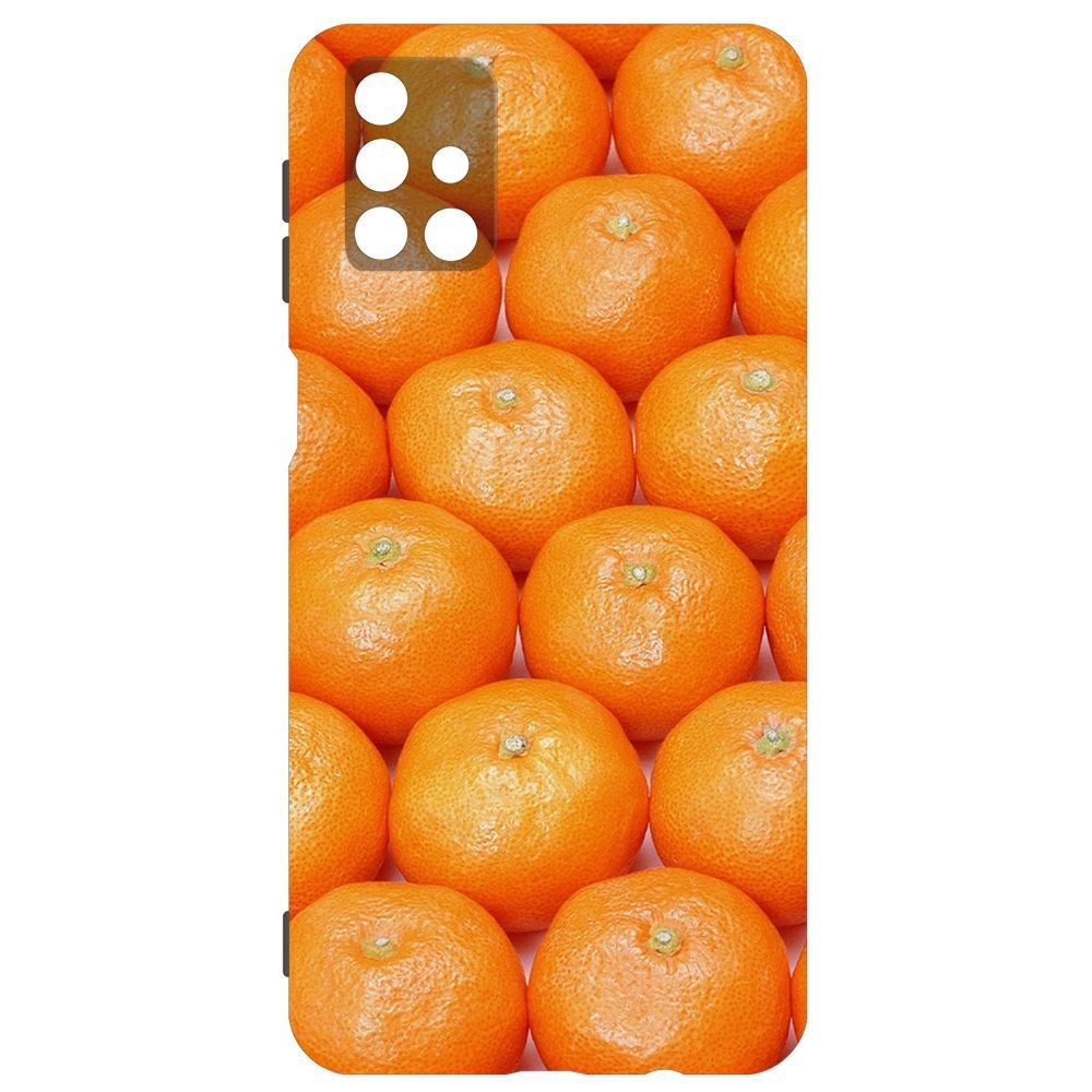 

Чехол-накладка Krutoff Софт Кейс Мандаринки для Samsung Galaxy M31s (M317) черный
