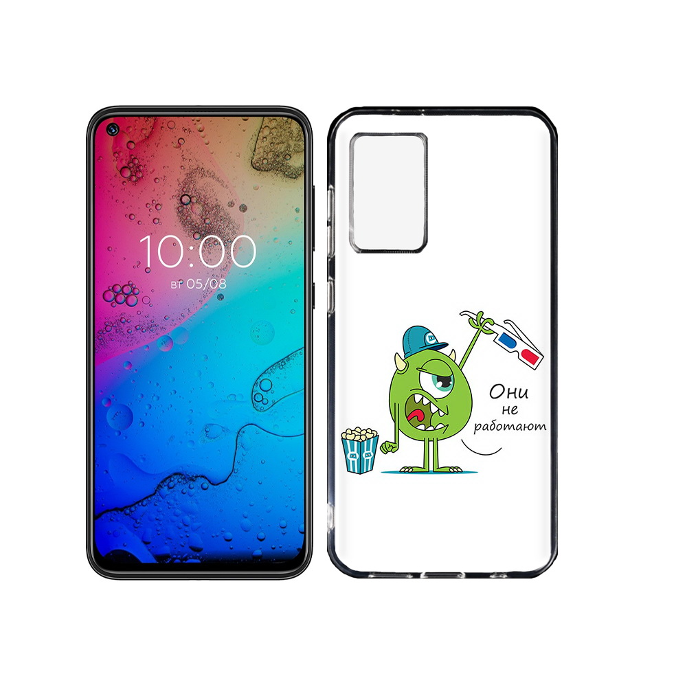 

Чехол MyPads Tocco для BQ Aurora Очки не работают, Прозрачный, Tocco