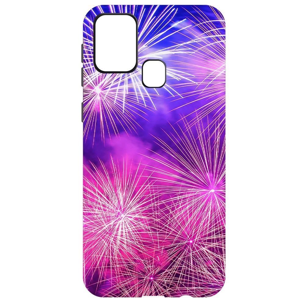 

Чехол-накладка Krutoff Софт Кейс Салют для Samsung Galaxy M31 (M315) черный