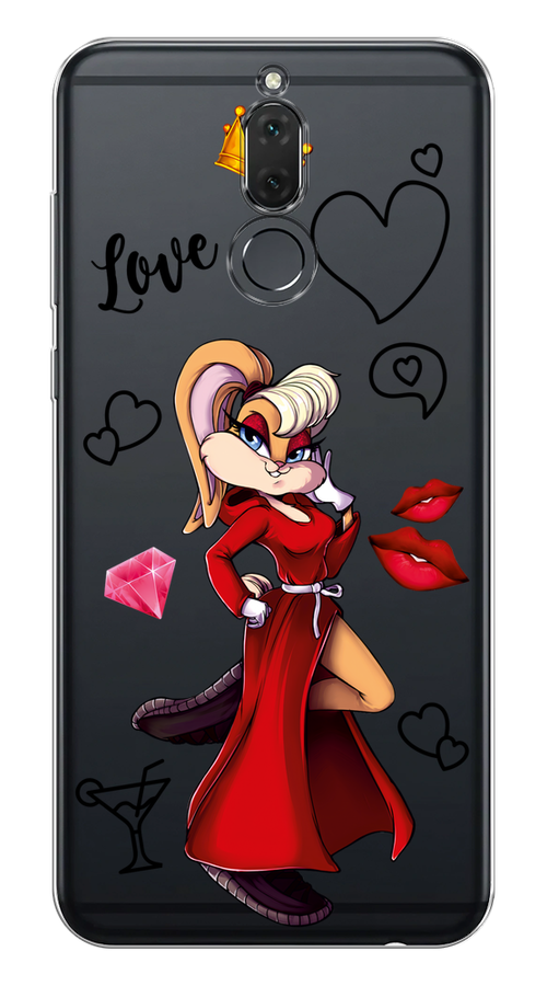 

Чехол на Huawei Nova 2i "Rich Lola Bunny", Красный;бежевый;оранжевый, 64150-6