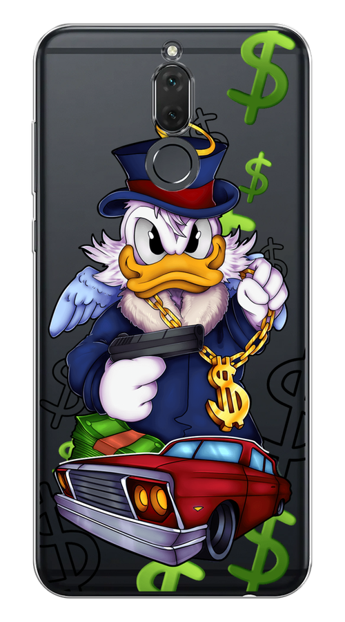 

Чехол на Huawei Nova 2i "Scrooge McDuck with a Gold Chain", Красный;синий;белый, 64150-6