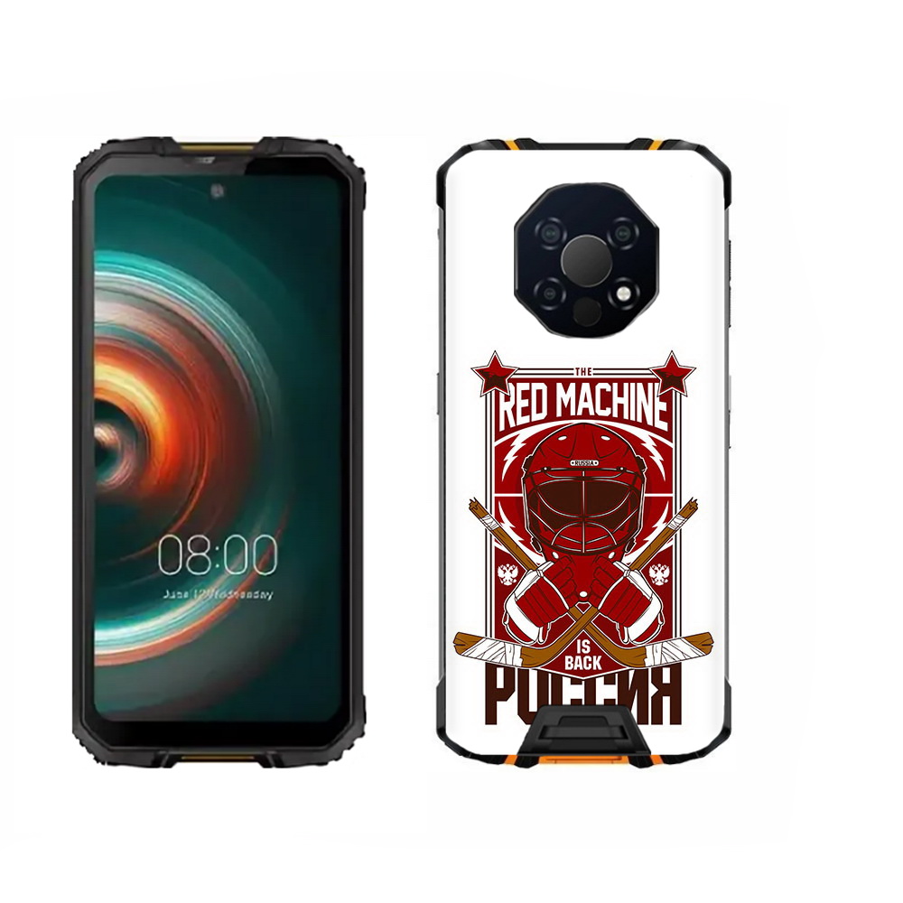 

Чехол MyPads Tocco для Oukitel WP13 хоккей россия, Прозрачный, Tocco