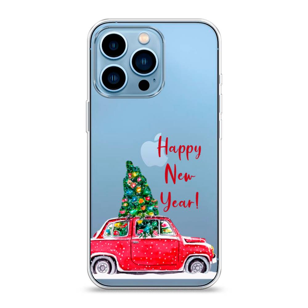 

Чехол для Apple iPhone 13 Pro "Happy New Year", Красный;зеленый, 14350-5