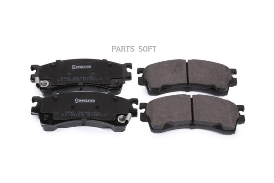 

Колодки дисковые передние с антискр. пл.\ Mazda 323/626 1.6-2.0TD 97-04 000 564B-SX