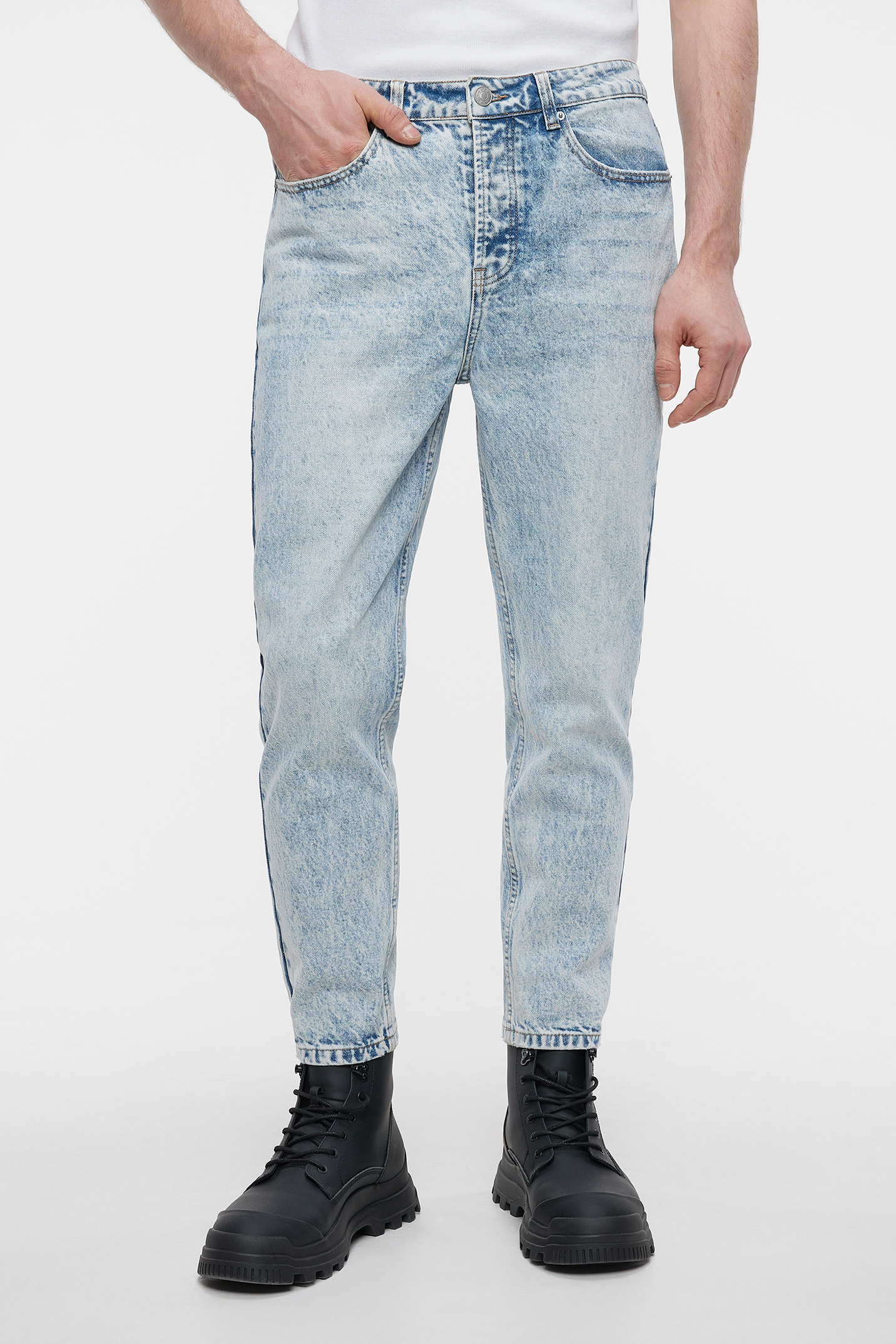 

Джинсы мужские Befree 2329451736 голубые 32/176, 2329451736