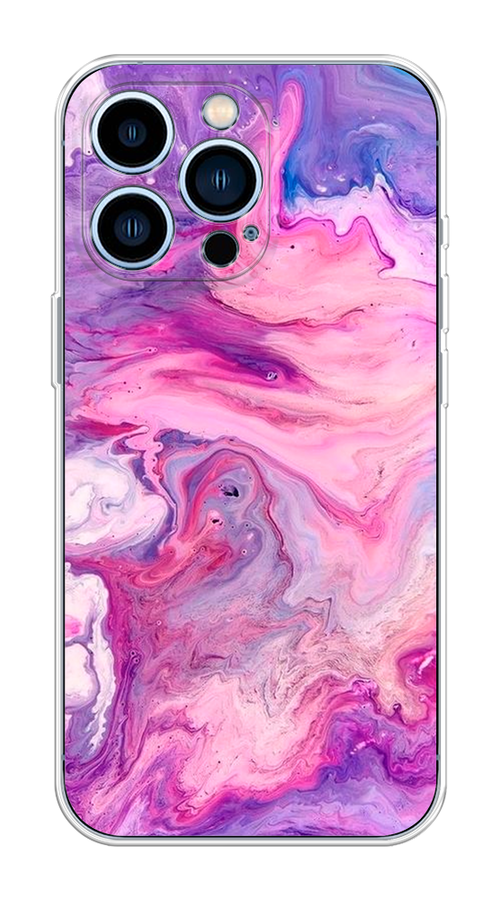

Чехол на Apple iPhone 13 Pro "Нежно-розовая абстракция", Розовый, 14350-3
