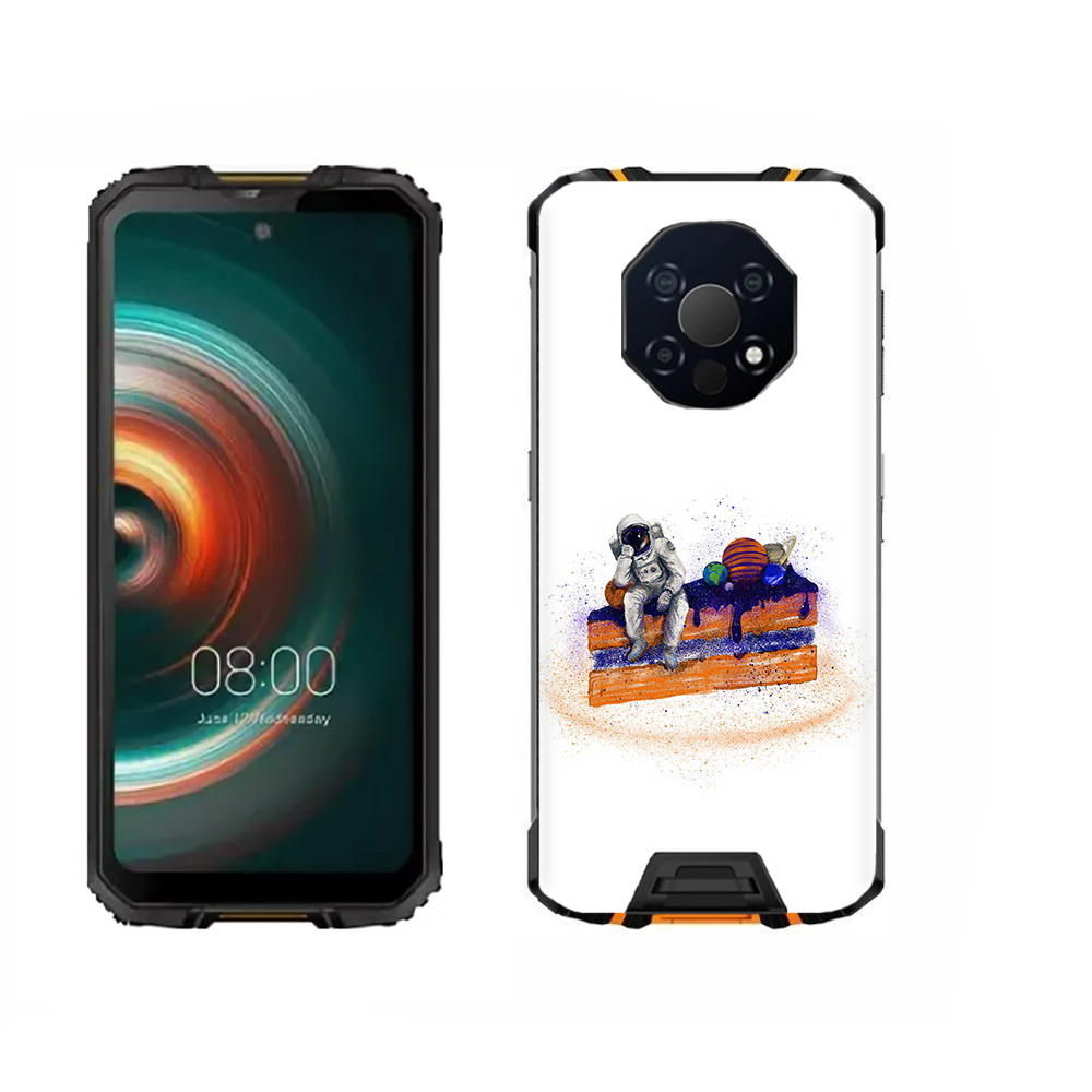 

Чехол MyPads Tocco для Oukitel WP13 торт с планетами, Прозрачный, Tocco