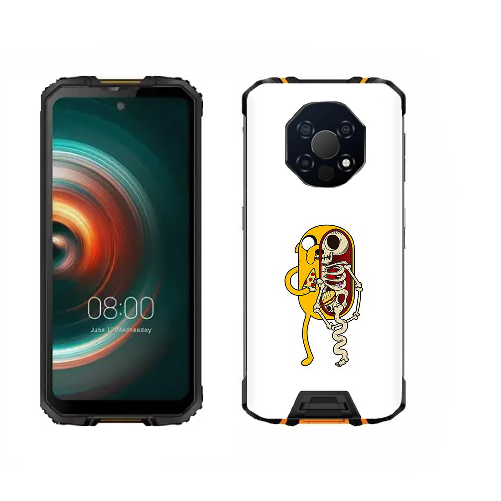 

Чехол MyPads Tocco для Oukitel WP13 Джейк скелет, Прозрачный, Tocco