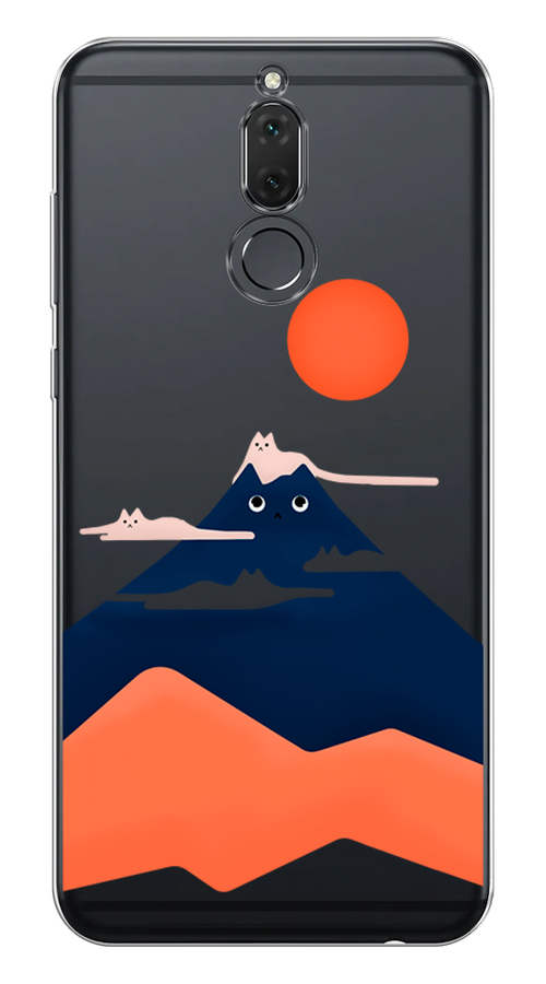 

Чехол на Huawei Nova 2i "Кот-гора", Черный;оранжевый, 64150-4