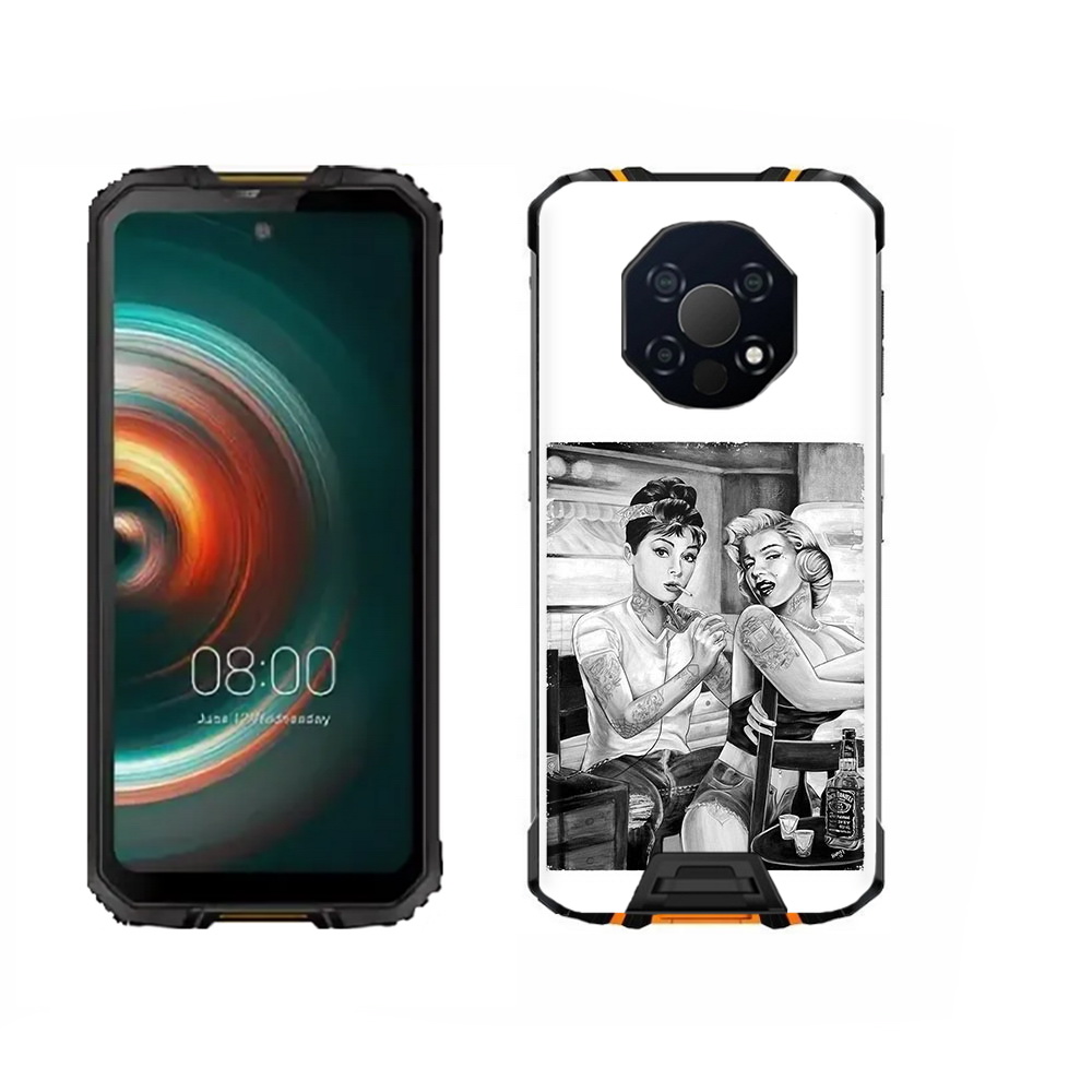 

Чехол MyPads Tocco для Oukitel WP13 тату мастер, Прозрачный, Tocco