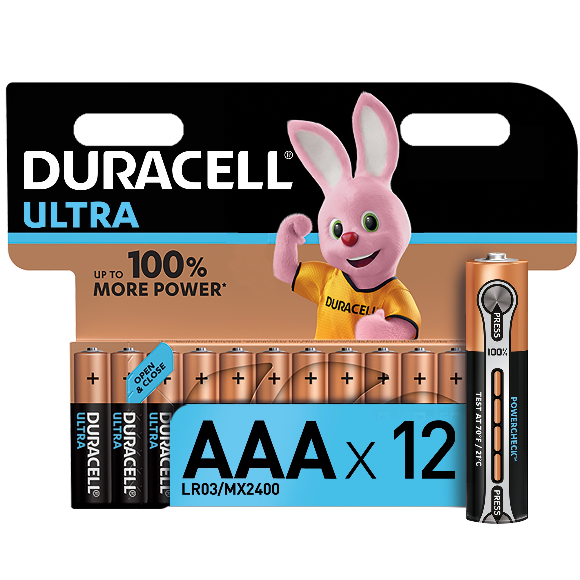 Батарейка DURACELL UltraPower LR03/12BL 12 шт