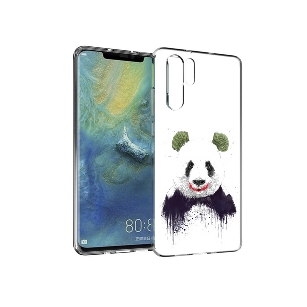 

Чехол MyPads Tocco для Huawei P30 Pro панда джокер, Прозрачный, Tocco
