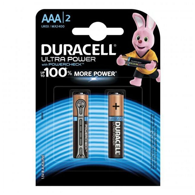 

Батарейка DURACELL UltraPower LR03/2BL 2 шт, Duracell-5