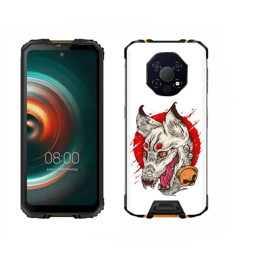 

Чехол MyPads Tocco для Oukitel WP13 страшная собака, Прозрачный, Tocco