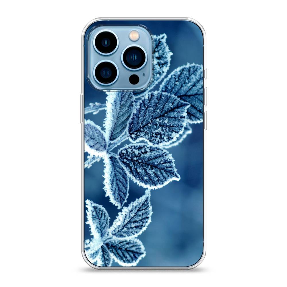 

Чехол для Apple iPhone 13 Pro "Зима 6 ", Голубой;белый, 14350-2