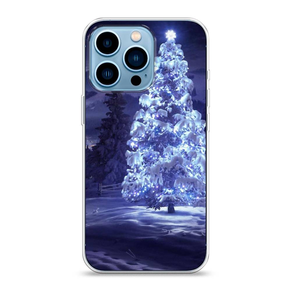 

Чехол для Apple iPhone 13 Pro "Зима 4", Синий;черный;белый, 14350-2