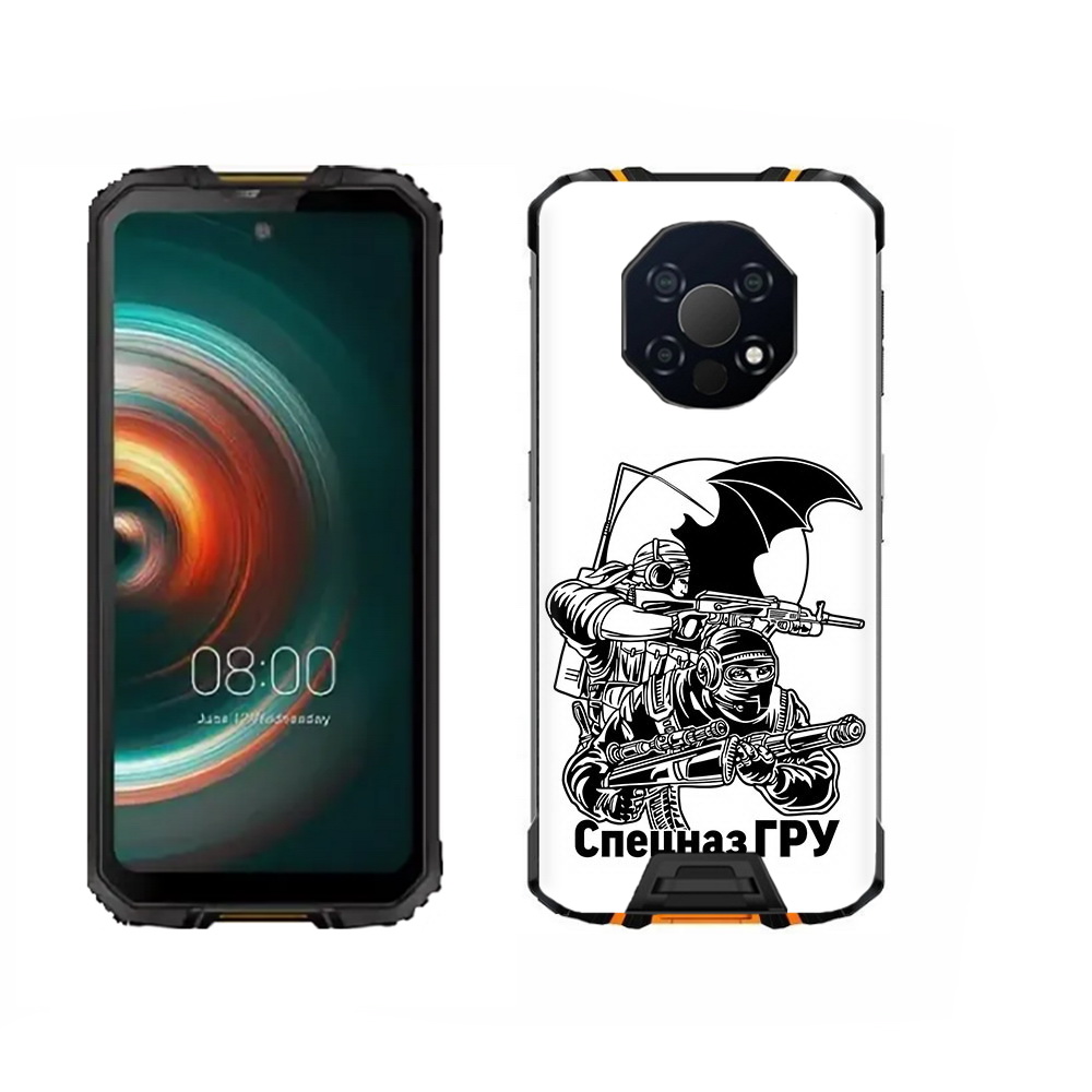 

Чехол MyPads Tocco для Oukitel WP13 спецназ гру, Прозрачный, Tocco