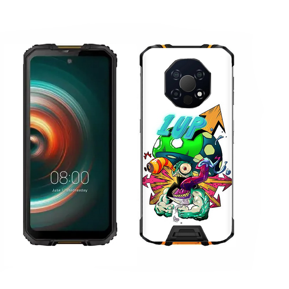 

Чехол MyPads Tocco для Oukitel WP13 сильный гриб абстракция, Прозрачный, Tocco