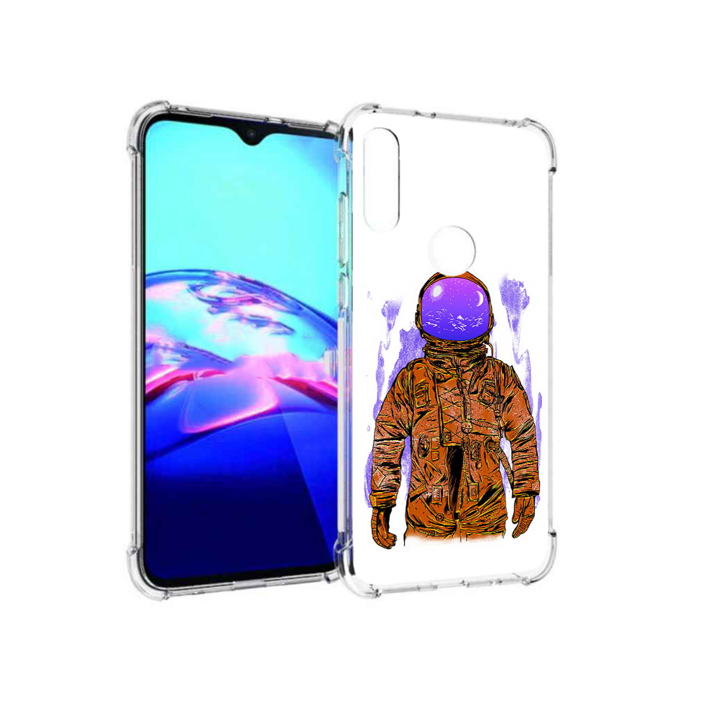 

Чехол MyPads Tocco для Motorola Moto E нарисованный мужчина в скафандре (PT227064.345.510), Прозрачный, Tocco