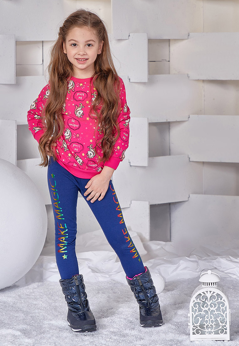 

Треггинсы детские Max&jessi AW20C72503919 синий р.116, AW20C72503919