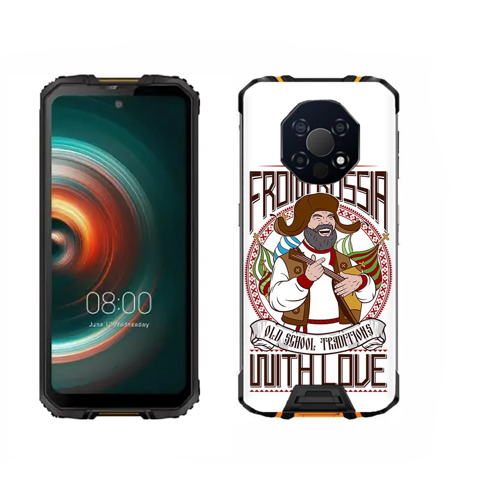 Чехол MyPads Tocco для Oukitel WP13 русский мужчина
