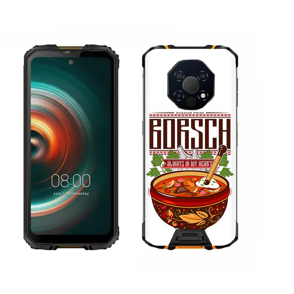 

Чехол MyPads Tocco для Oukitel WP13 русский борщ, Прозрачный, Tocco