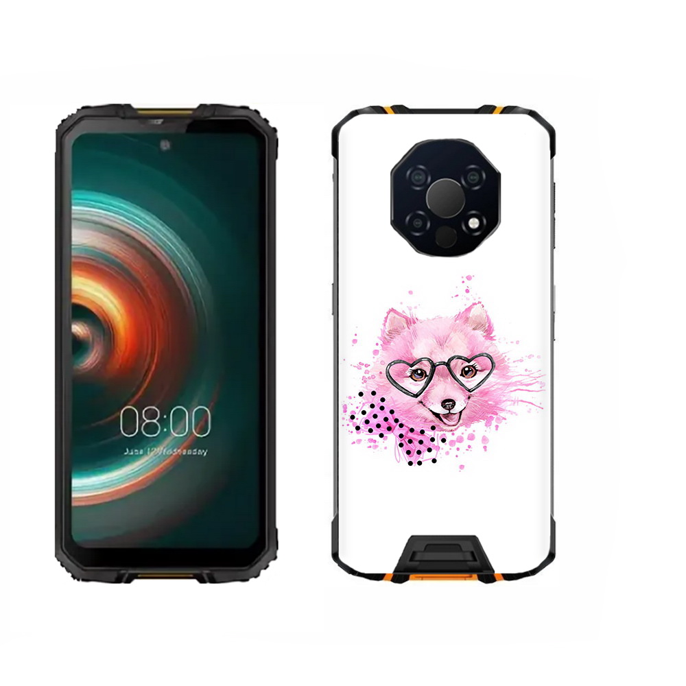 

Чехол MyPads Tocco для Oukitel WP13 розовый волченок, Прозрачный, Tocco
