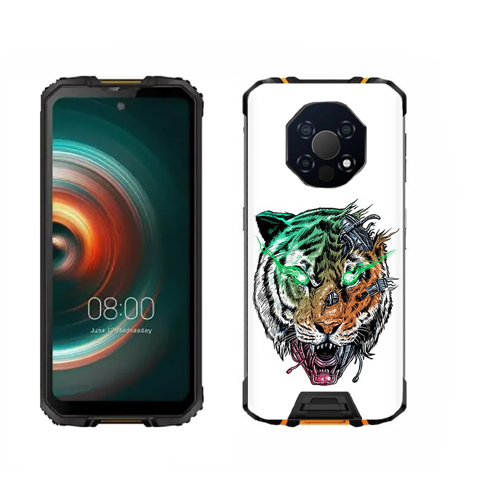 

Чехол MyPads Tocco для Oukitel WP13 робо-тигр, Прозрачный, Tocco